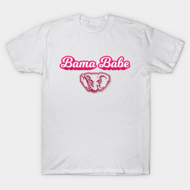 Bama Babes | Alabama University T-Shirt by OKObjects